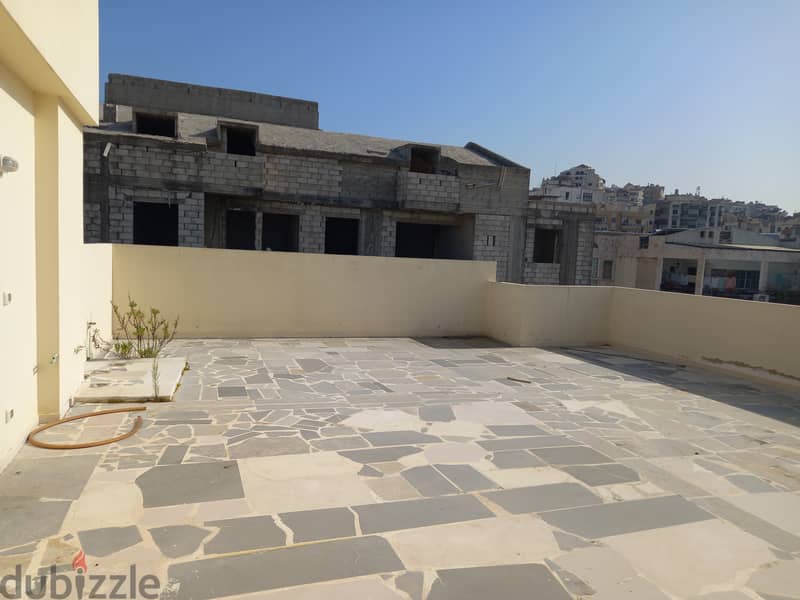 Apartment with Roof for Sale in Zouk Mosbeh 13