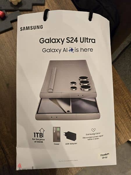 Samsung S24 Ultra 1TB Titanium Gray 2