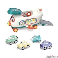 Interactive Musical Airplane Toy Baby Plane Model 0