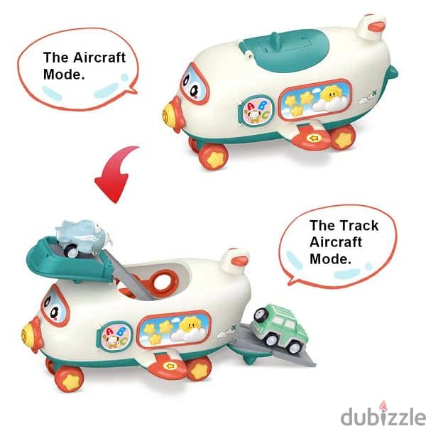 Interactive Musical Airplane Toy Baby Plane Model 2