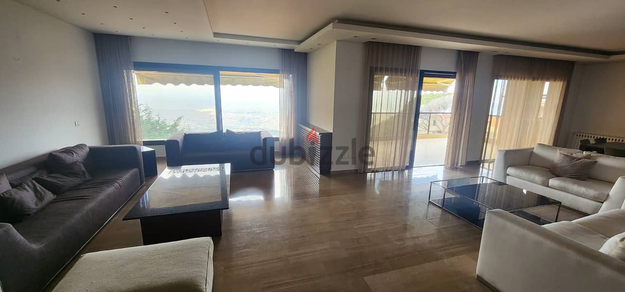 L15067-Spacious Apartment With Exceptional View for Sale In Beit Meri 3