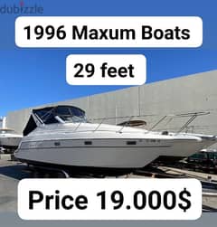 maxum yachts 29 feet 1996 modeel 0