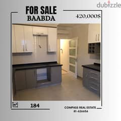 A Beautiful Designed Apartment for Sale in Baabda
