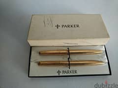 Vintage Parker 61 set (gold plated) - Not Negotiable 0