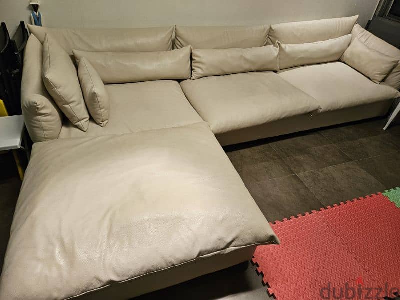 L shape sofa very comfortable 2