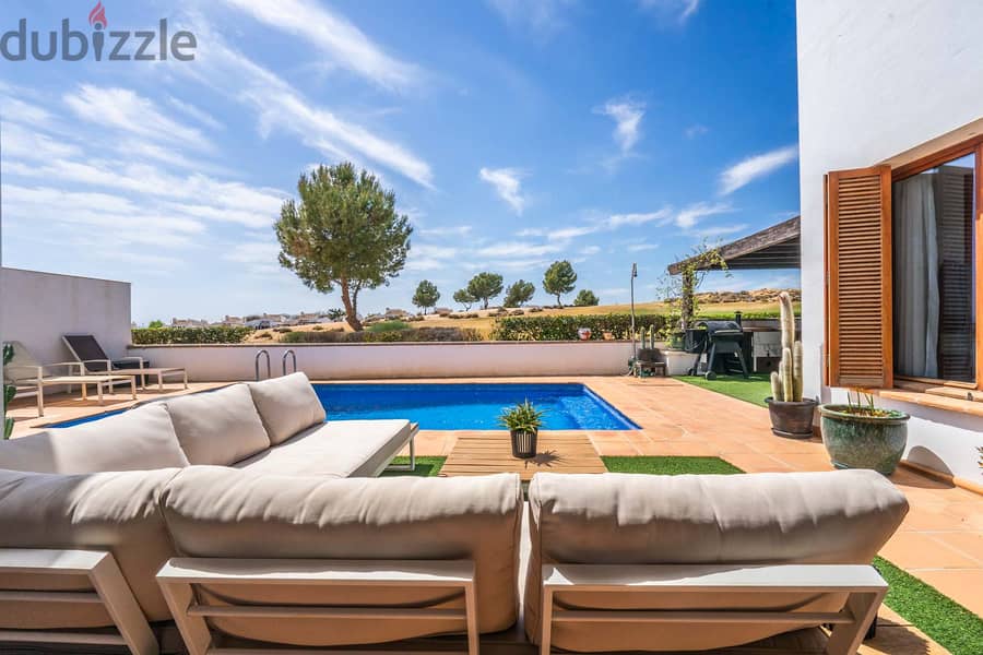 Spain Murcia frontline upgraded furnished villa with pool MSR-ZO53EV 1