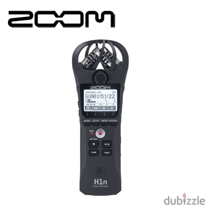 Zoom H1n 2-Input / 2-Track Portable Handy Recorder with Onboard X/Y Mi 0