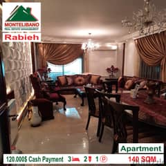 Apartment for sale in Rabieh!!! 0