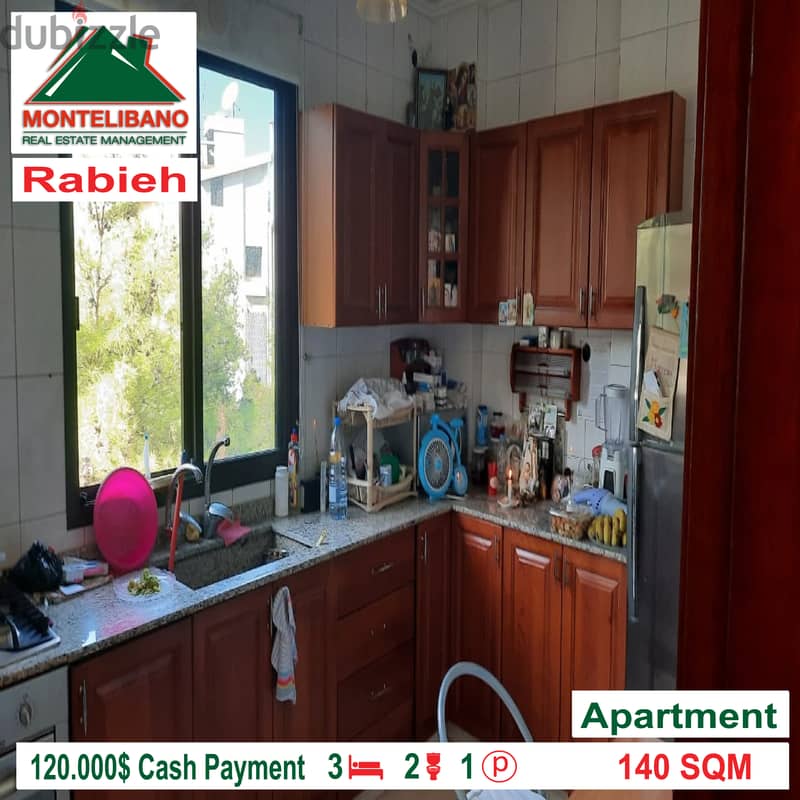 Apartment for sale in Rabieh!!! 3