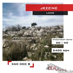 Land for sale in Jezzine 2400 sqm ref#jj26076