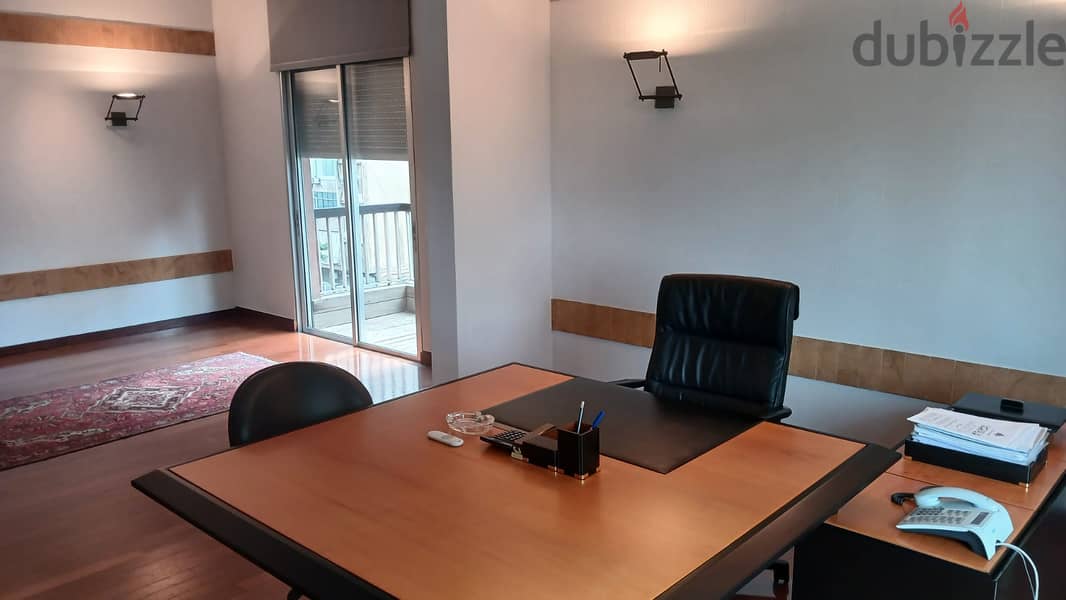 L15074-Spacious Office With Terrace for Rent In Zalka 1
