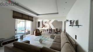 L15076-Apartment For Rent With A Panoramic Sea view in Kfarhbeib