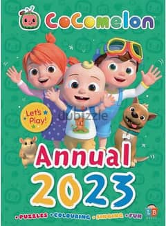 Cocomelon Annual 2023 Activities 
Hard Cover
(77 pages 0