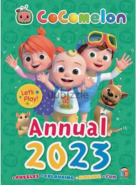 Cocomelon Annual 2023 Activities 
Hard Cover
(77 pages 0