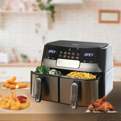 KB ELEMENTS 9.0 LITERS DIGITAL DOUBLE AIR FRYER - 76-540587