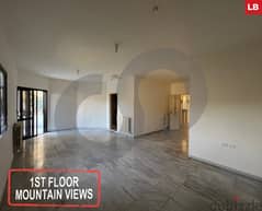 158 SQM apartment FOR SALE in Aley town/عاليه REF#LB104504