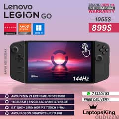 Lenovo Legion Go Handheld Gaming Pc Ryzen Z1 Extreme 144hz 2k+ Console