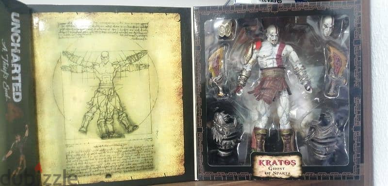 action figurins god of war uncharted resident evil assassin's creed 1