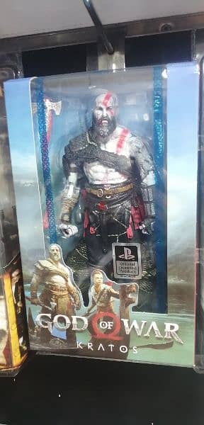 action figurins god of war uncharted resident evil assassin's creed 7
