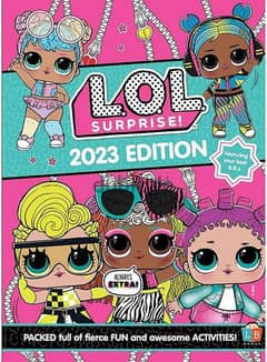 LOL Surprise Annual 2023 Activities 
Hard Cover
(77 pages)