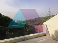 254 m2 duplex apartment +terrace+mountain view for sale in Mansourieh 0