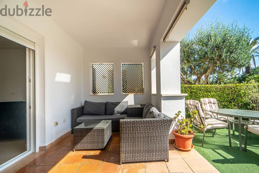 Spain Murcia furnished apartment ground floor with garden MSR-SE101LT 3