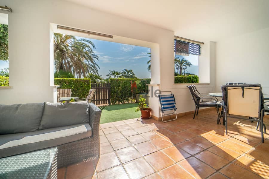 Spain Murcia furnished apartment ground floor with garden MSR-SE101LT 0