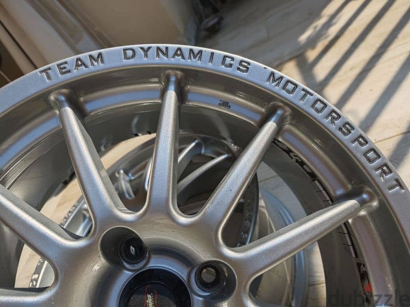 17" Rims Team Dynamics Motorsport Alloy Rims 1