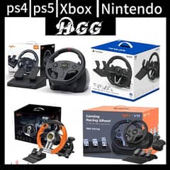 steering wheel for ps4 ps5 Xbox and Nintendo!