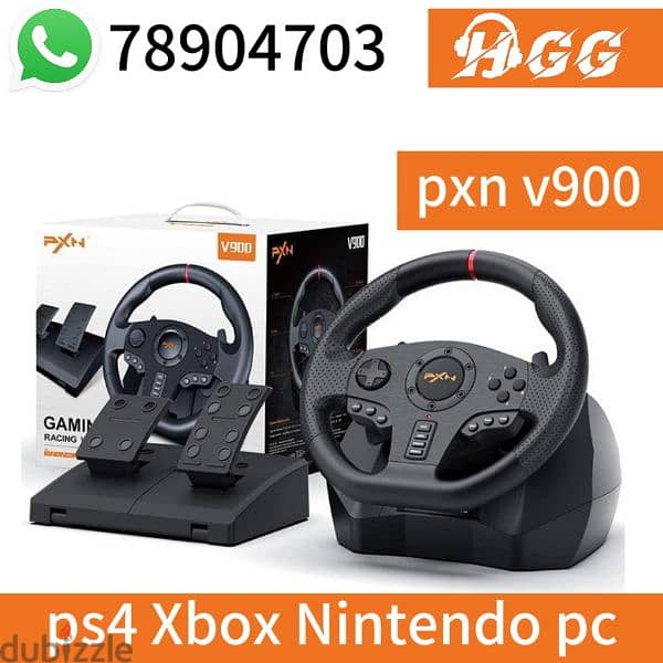 steering wheel for ps4 ps5 Xbox and Nintendo! 3