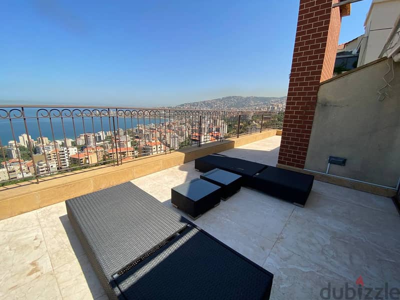 Duplex for Sale in Jounieh/Jacuzzi & Breathtaking Scenery/Catchy Price 6