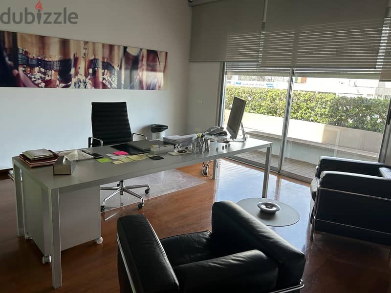 Office For Sale In Zalka + Terrace / مكتب مع تراس للبيع في الزلقا 15