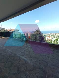 200 m2 apartment+200 m2 terrace+ open sea view for sale in Mtayleb