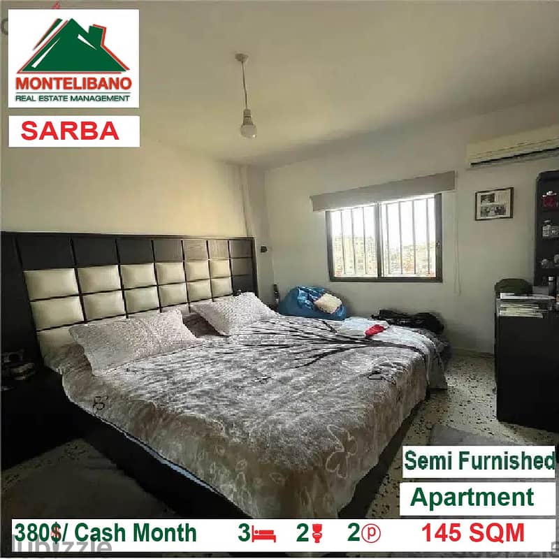 380$/Cash Month!! Apartment for rent in Sarba!! 2