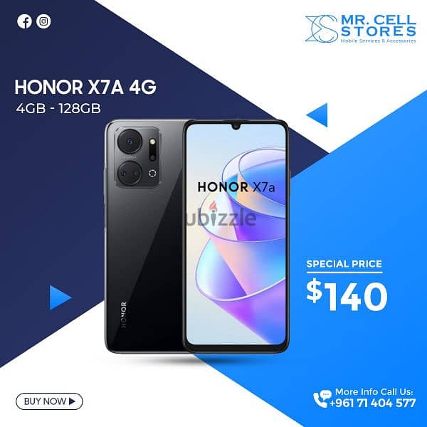 Honor X7A 0