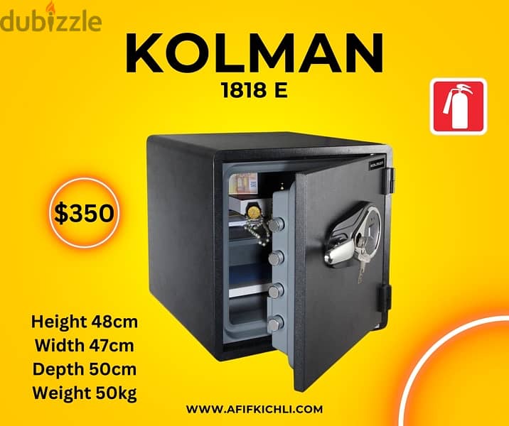 Kolman Safes all Sizes 4