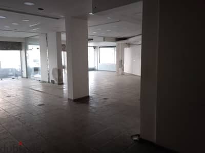 300 Sqm | Prime Location Shop For Rent In Hazmieh