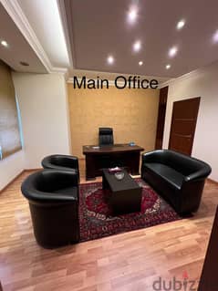 FULLY FURNISHED OFFICE IN HAMRA PRIME (100SQ) , (HAMR-205)