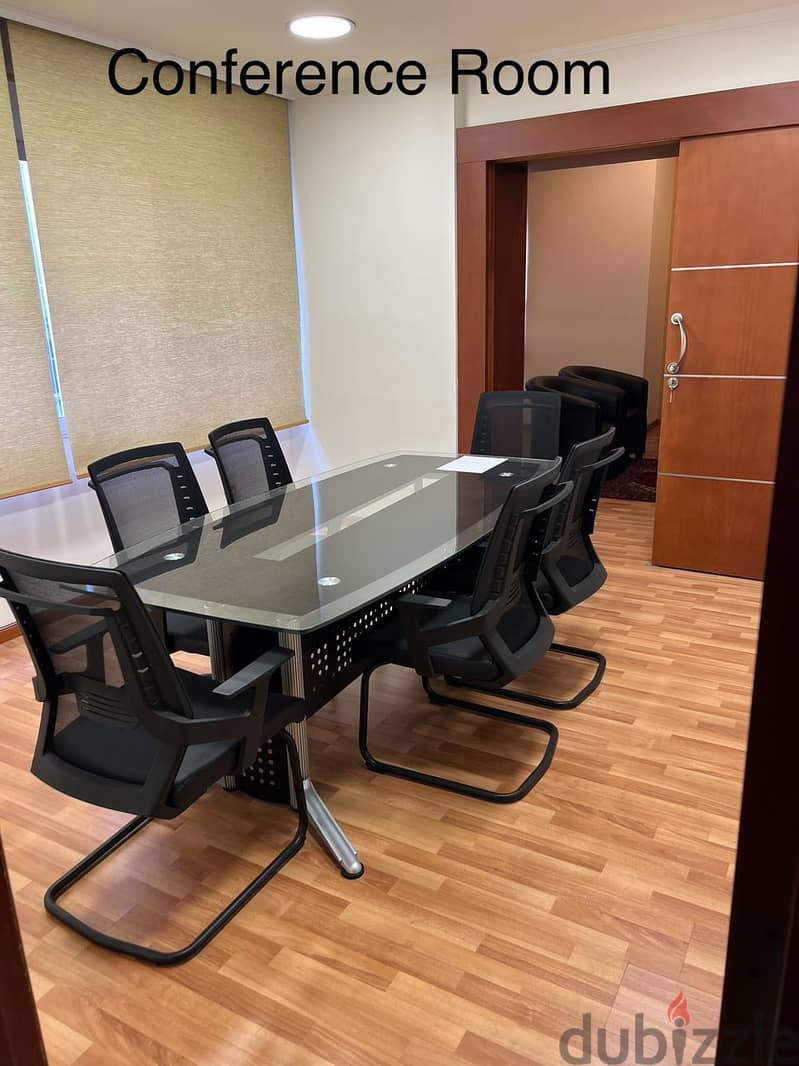 FULLY FURNISHED OFFICE IN HAMRA PRIME (100SQ) , (HAMR-205) 1