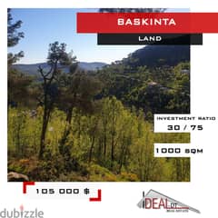 Land for sale in Baskinta 1 000 sqm ref#ag20183