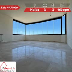 Amazing apartment with terrace in Halat شقة للبيع في حالات