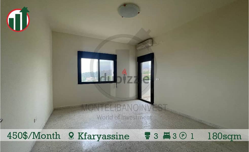 Semi Furnished Apartment for Rent in Kfaryassine! 12