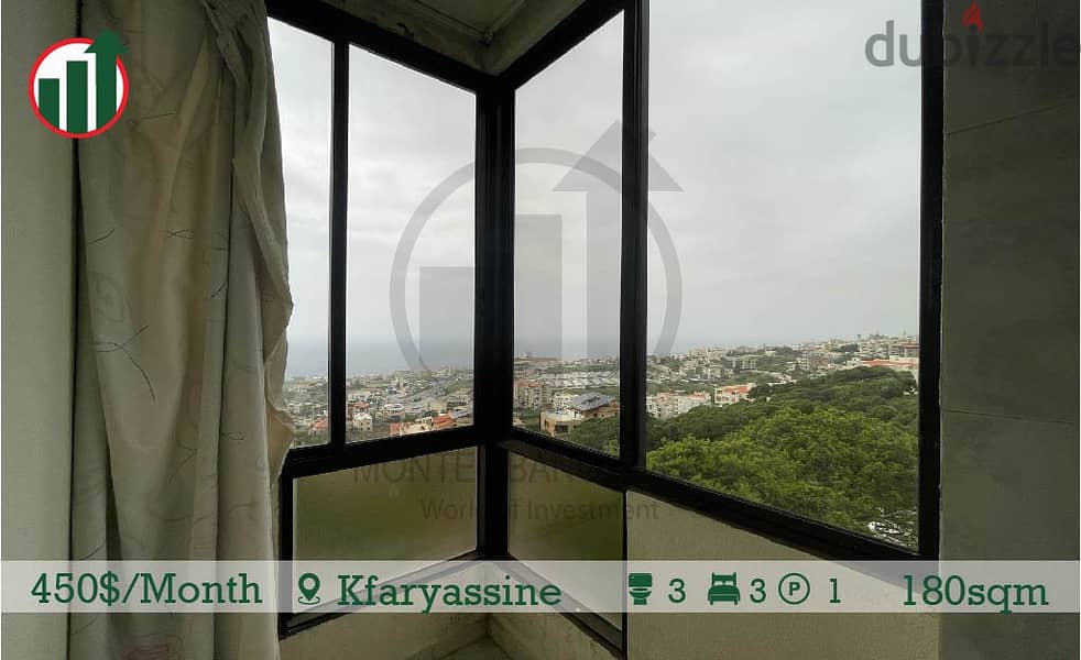 Semi Furnished Apartment for Rent in Kfaryassine! 13