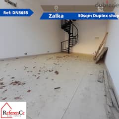 Duplex shop for rent in Zalka محل دوبلكس للإيجار في الزلقا 0
