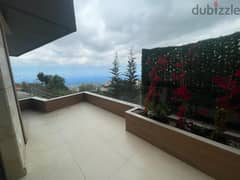 Sea View Apartment For Sale in Ain Aar With Terrace شقة للبيع عين عار 0