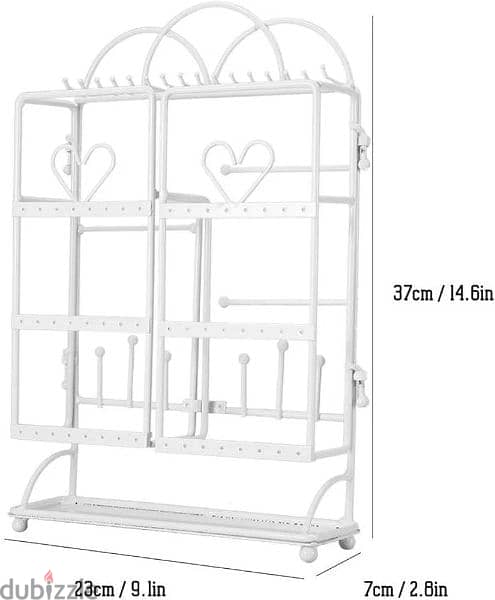 german store metal jewelry stand holder 3