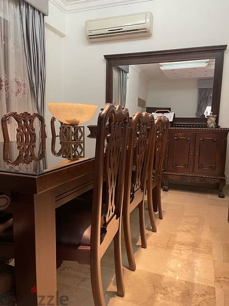 dining room, Khashab Zein,غرفة سفرة كاملة خشب زين 3