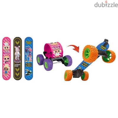 Skateboard Cartoon Character Snap Wristband