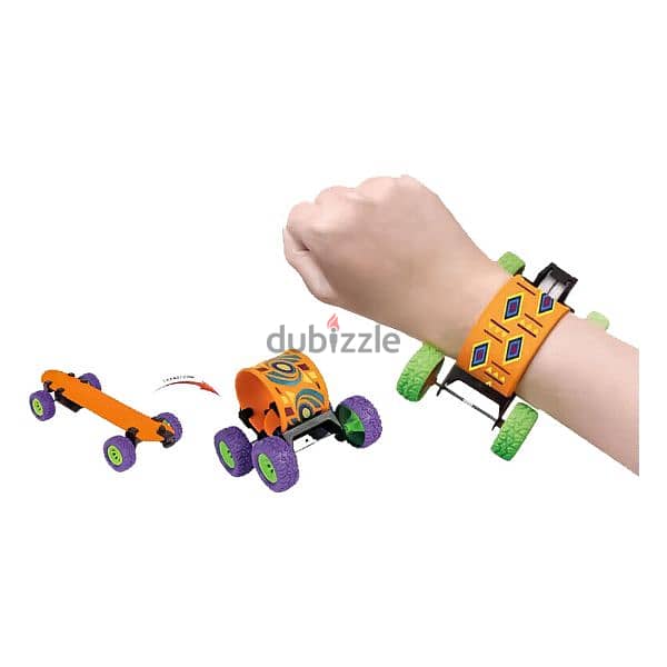 Skateboard Colorful Snap Wristband 2