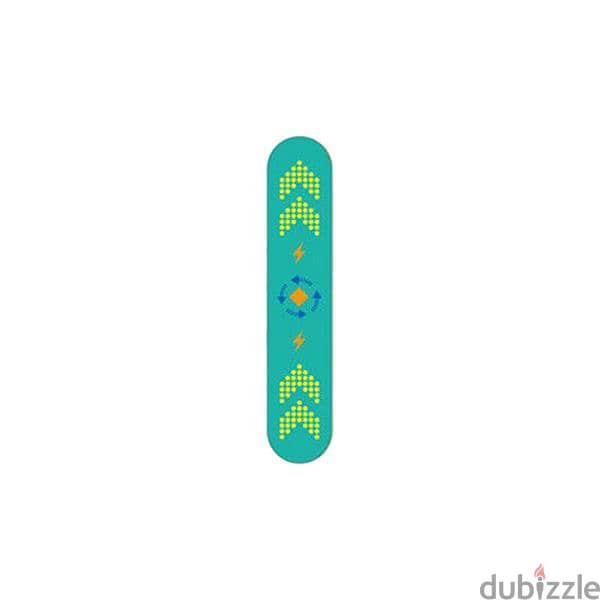 Skateboard Colorful Snap Wristband 4